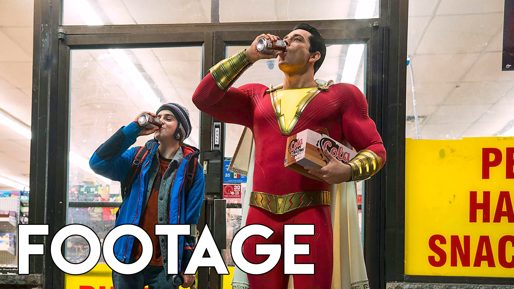 SHfoot shazam!