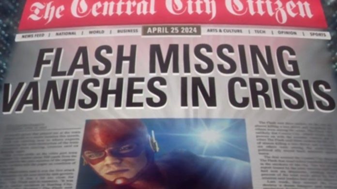 Flash missing Crisis on Infinite Earth