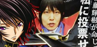 Teruki Gotō, candidato governatore di Tokyo, fa campagna elettorale vestito da Lelouch di Code Geass Lelouch