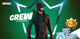 Fortnite – Freccia Verde si unisce alla Crew del gioco Epic Games Fortnite