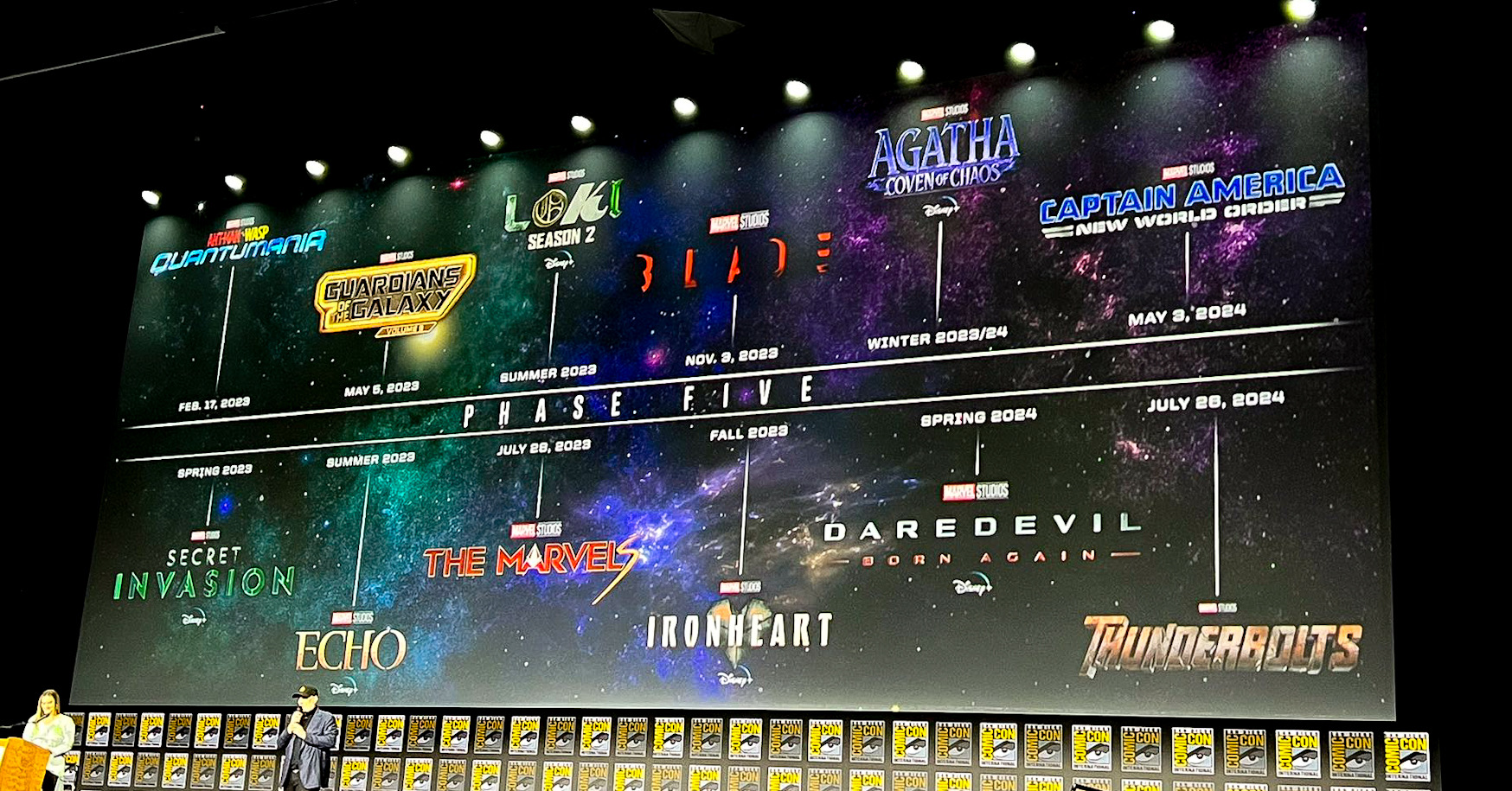 All Marvel Cinematic Universe Phase 5 Films, Phase 6 Also Announced | SDCC - Gossipify