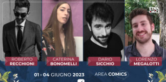 Etna Comics – Roberto Recchioni, Caterina Bonelli, Dario Sicchio e Lorenzo Megalotti ospiti di Edizioni BD Etna Comics Edizioni BD