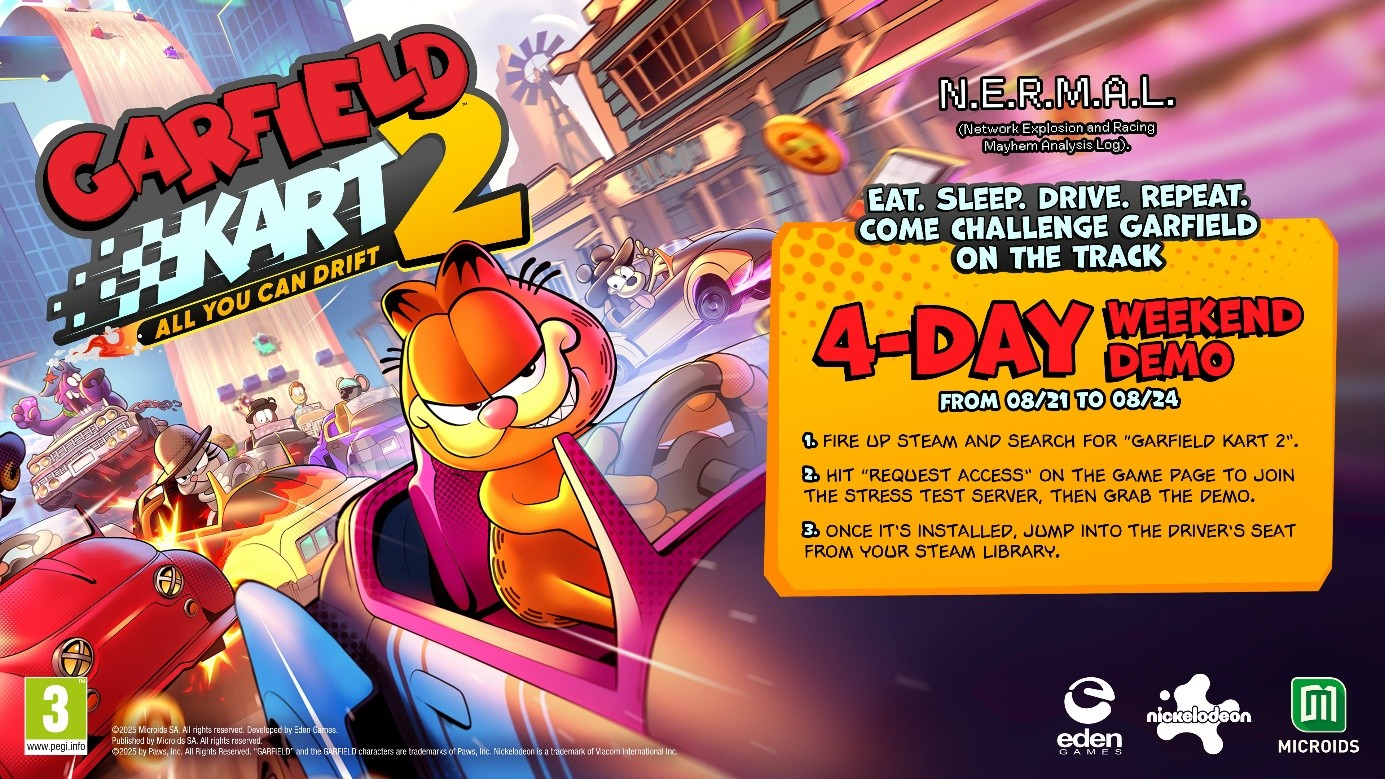 Garfield Kart 2 - All You Can Drift