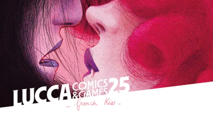 Lucca-Comics-Games-2025-Locandina Lucca Comics 2025 French Kiss