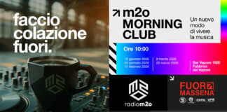 m2o Morning Club – Arriva a Milano la tendenza del soft clubbing con musica e buon cibo nelle domeniche mattina alla Fabbrica del Vapore