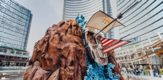 One Piece: Verso la rotta maggiore – Piazza Gae Aulenti a Milano si trasforma in Loguetown per il lancio della nuova stagione