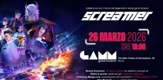 Screamer brucia l’asfalto di Roma il 26 marzo al GAMM Museum per celebrare il leggendario racing game italiano Screamer