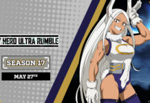 Da oggi è disponibile la stagione 17 di MY HERO ULTRA RUMBLE con un nuovo personaggio! MY HERO ULTRA RUMBLE