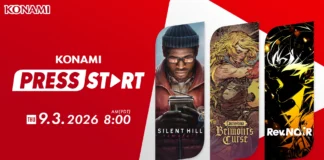 Rhapsody in Scarlet, PROJECT ZIRCON e Rev. NOiR protagonisti del KONAMI PRESS START KONAMI PRESS START
