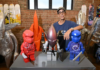 Lego Ninjago -Tre minifigure d’arte create dal rinomato artista Futura