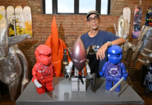 Lego Ninjago -Tre minifigure d’arte create dal rinomato artista Futura