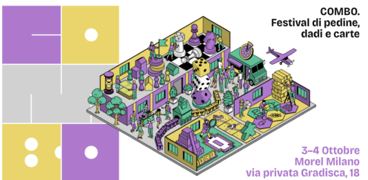 COMBO Festival di Pedine, Dadi e Carte – Milano si trasforma in un grande tavolo da gioco nel fine settimana del 3 e 4 ottobre